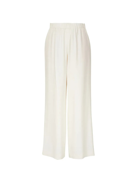  Lafayette 148 Elasticated-waistband Trousers - White 