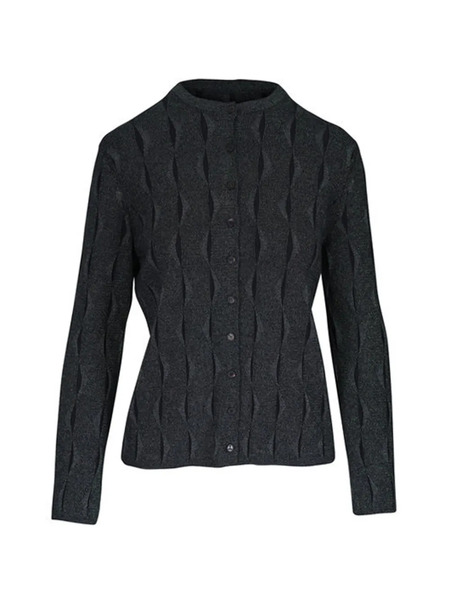  Lafayette 148 Iridescent Cardigan - Black 