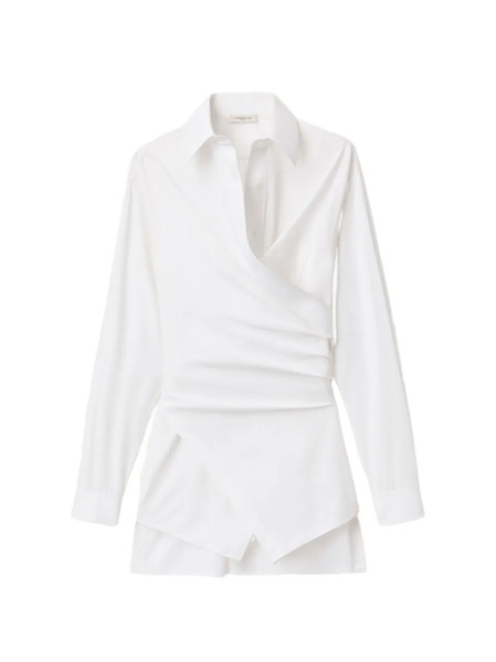  Lafayette 148 Long-sleeved Blouse - White 