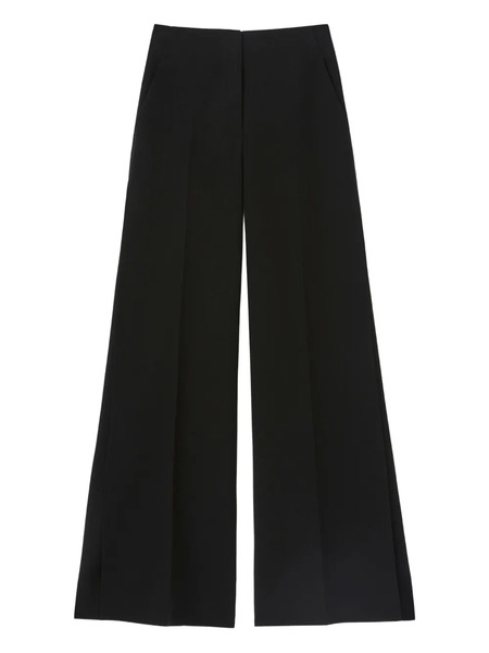  Lafayette 148 Pressed-pleat Trousers - Black 