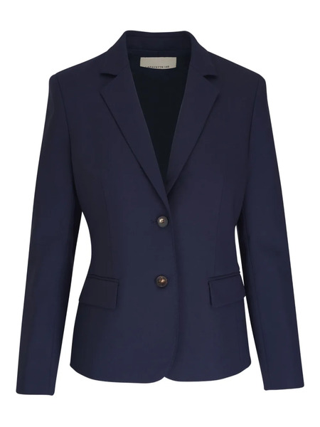  Lafayette 148 Single-breasted Blazer - Blue 