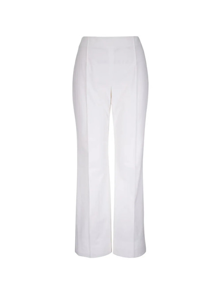  Lafayette 148 Vesey Flared-leg Trousers - White 
