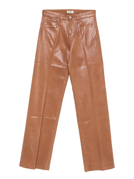  L'agence Clayton Wide-leg Trousers - Brown 