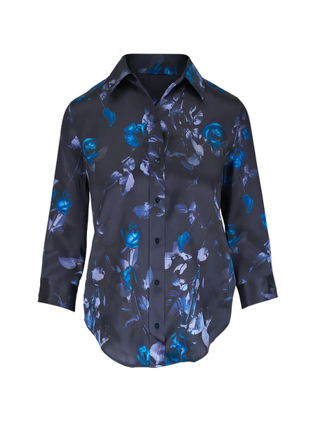  L'agence Floral Blouse - Blue 