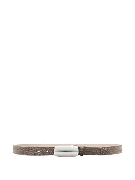  L'agence Marlowe Leather Belt - Brown 