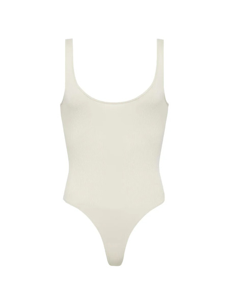  L'agence Nica Ribbed Bodysuit - Neutrals 