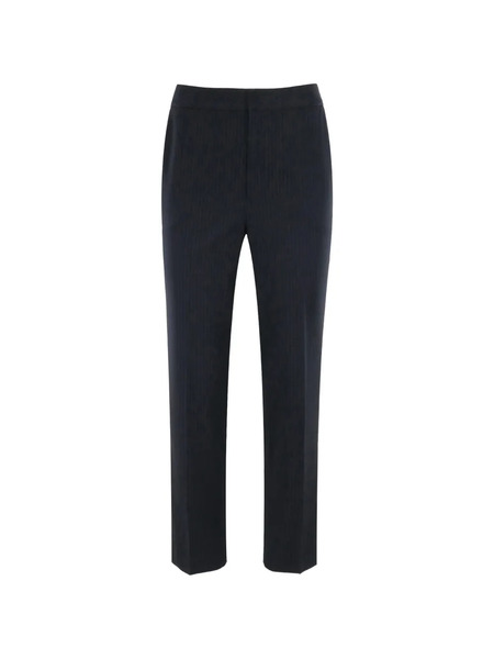  L'agence Rebel Pinstriped Trousers - Blue 