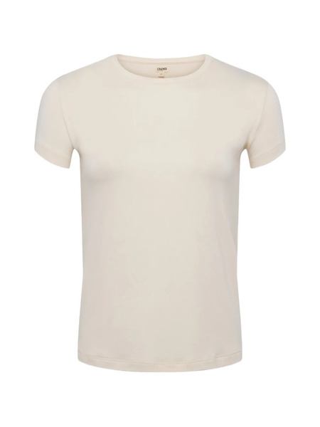  L'agence Ressi Crew-neck T-shirt - Neutrals 
