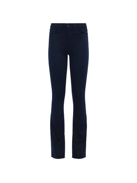  L'agence Ruth Frayed-hem Jeans - Blue 
