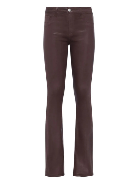  L'agence Selma Coated Bootcut Jeans - Brown 
