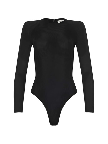  L'agence Trista Long-sleeve Bodysuit - Black 