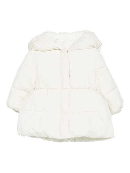  Lalalu Hooded Padded Jacket - White 