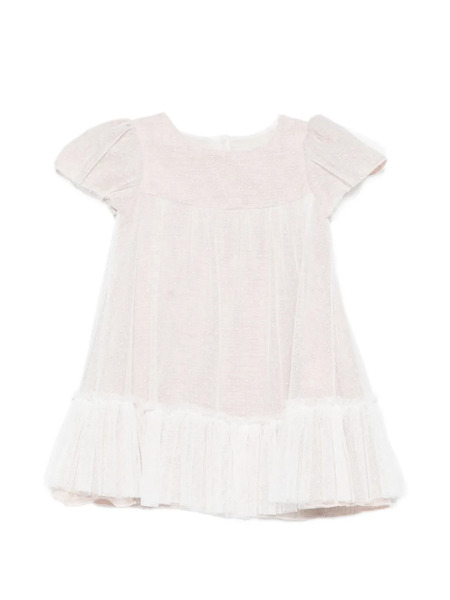  Lalalu Ruffled Dress - Neutrals 