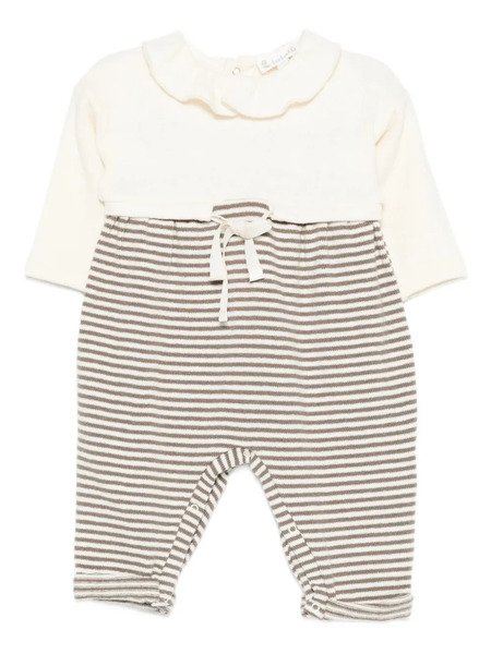  Lalalu Striped Babygrow - Neutrals 
