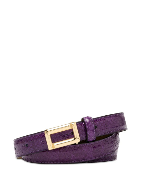  Lancel Buckle Adjustable Belt - Purple 