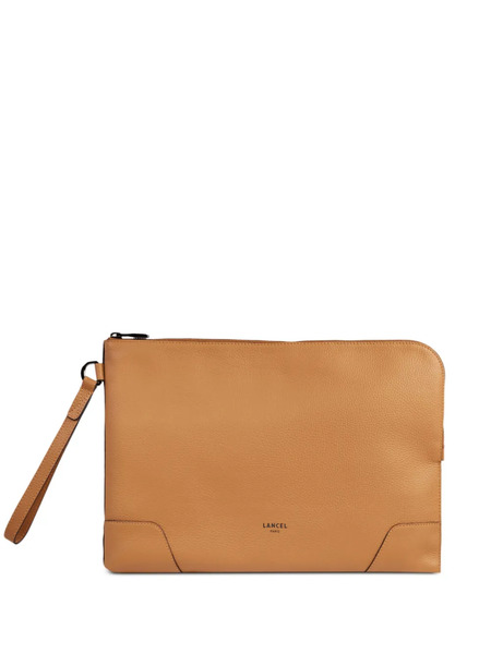  Lancel Charlie Clutch - Brown 