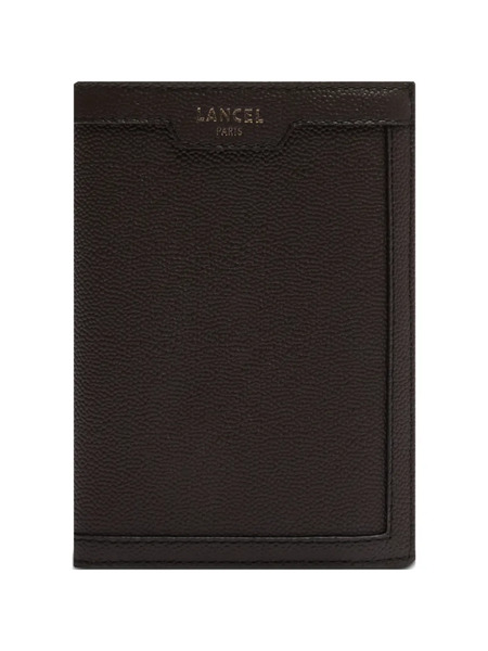  Lancel Charlie Leather Wallet - Brown 