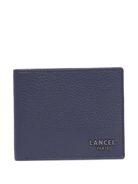  Lancel Côme 5cc Leather Wallet - Blue 