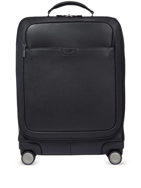  Lancel Come De Lancel Leather Cabin Suitcase - Black 