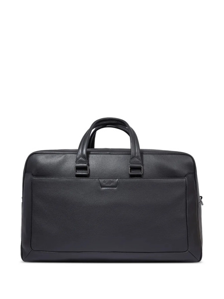  Lancel Come De Lancel Leather Duffle Bag - Black 