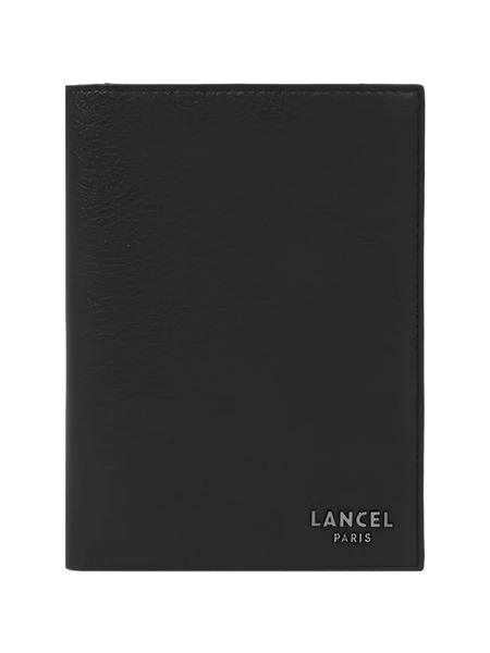  Lancel Driver 9cc Zip-detail Leather Wallet - Black 
