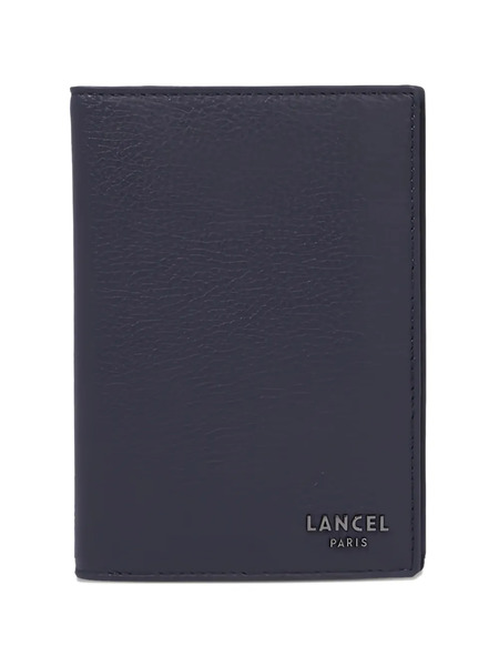  Lancel Driver 9cc Zip-detail Leather Wallet - Blue 