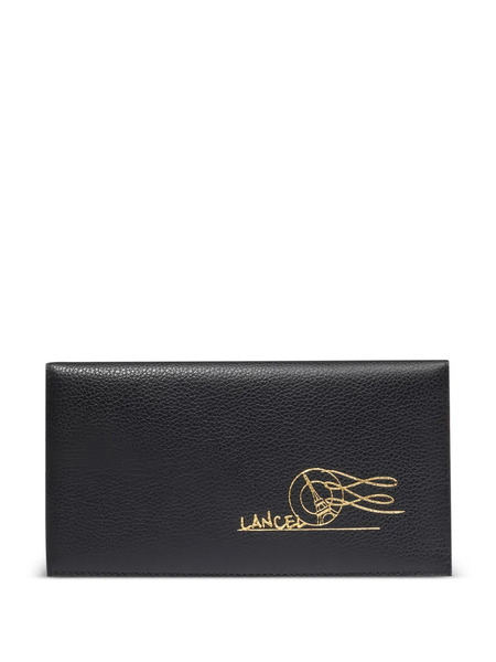  Lancel Envelope Clutch Bag - Black 
