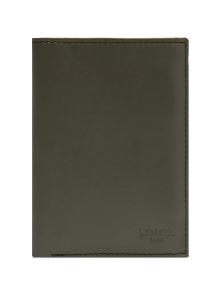  Lancel Leon Leather Wallet - Green 