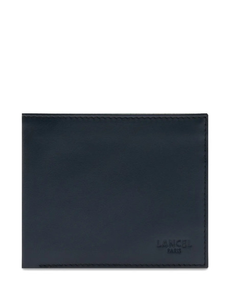  Lancel Leon Logo Wallet - Blue 