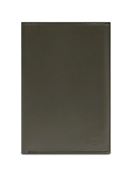  Lancel Leon Smooth Leather Wallet - Black 