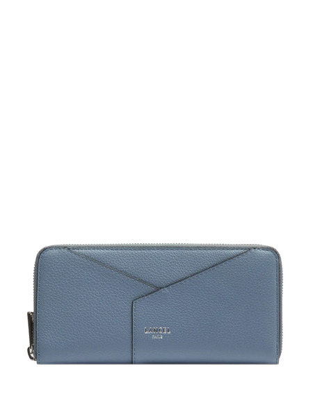  Lancel Long Envelope Zip Around Wallet - Blue 