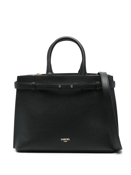  Lancel Medium Leather Tote Bag - Black 