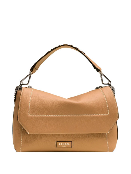  Lancel Medium Ninon Soft Leather Tote Bag - Brown 