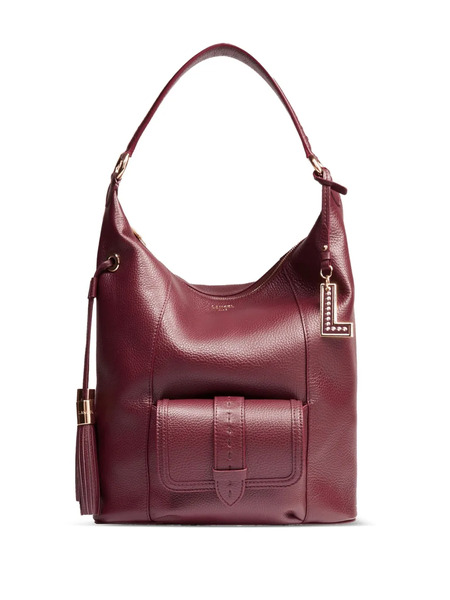  Lancel Medium Premier Flirt Tassel-embellished Shoulder Bag - Red 
