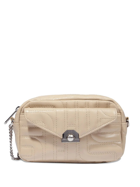  Lancel Midi-minuit Quilted Cross Body Bag - Neutrals 