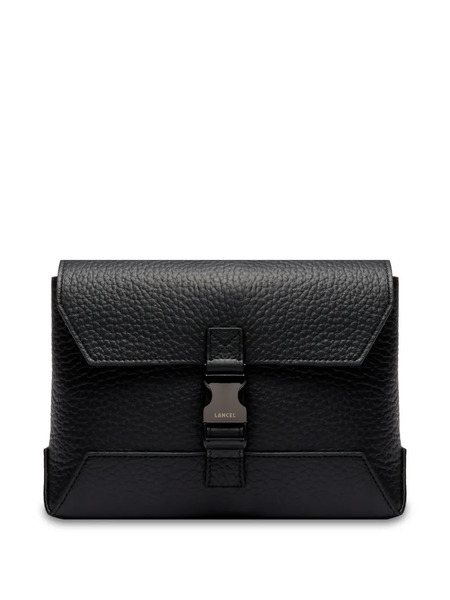  Lancel Milo Buckle Messenger Bag - Black 
