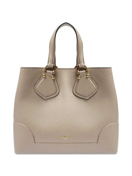  Lancel Neo Izy Leather Tote Bag - Neutrals 