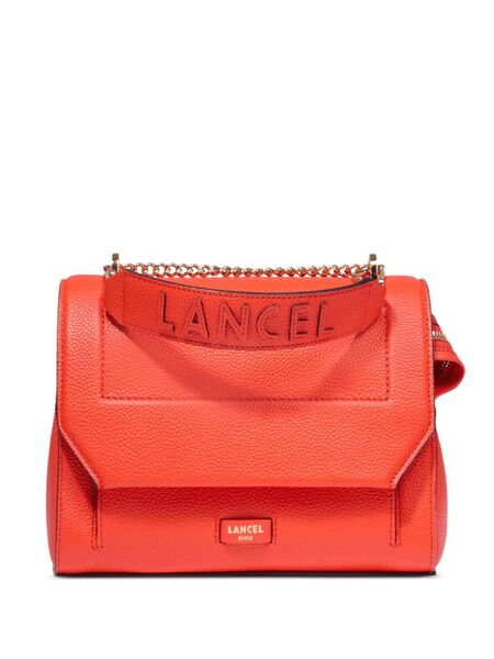  Lancel Ninon Flap Bag - Orange 
