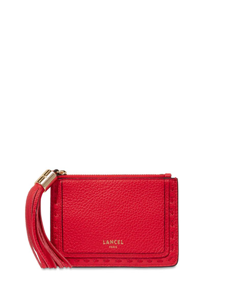  Lancel Premier Flirt Cardholder - Red 