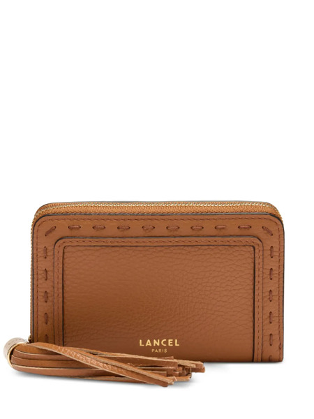  Lancel Premier Flirt Tassel Zip Wallet - Brown 