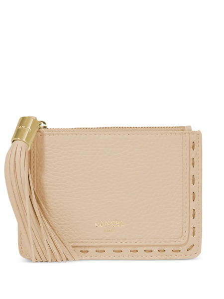  Lancel Premier Flirt Zipped Card Holder - Neutrals 