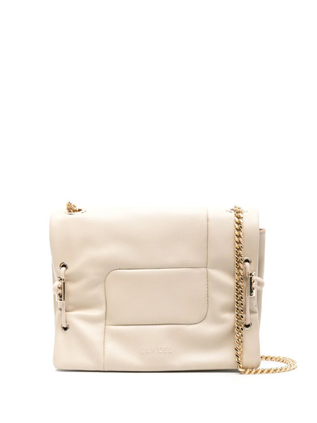  Lancel Small Billie Leather Crossbody Bag - Neutrals 