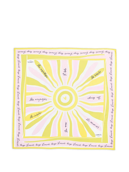  Lancel Sunrise Neckerchief - Yellow 