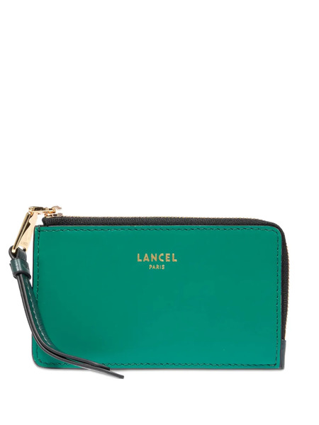  Lancel Zip-fastening Card Holder - Green 