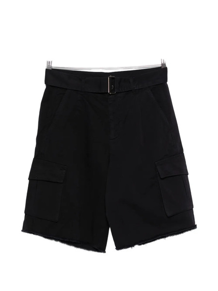  Laneus Belted Shorts - Blue 