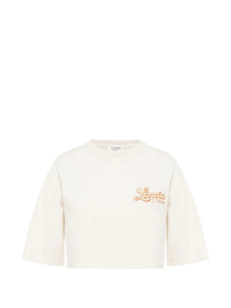  Laneus Boxy Fit T-shirt - Neutrals 