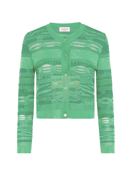  Laneus Button-fastening Cardigan - Green 