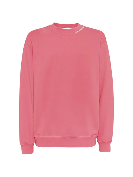 Laneus Crew-neck Fleece Sweatshirt - Pink 