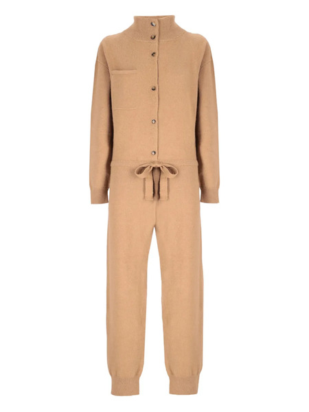  Laneus Knitted Jumpsuit - Neutrals 