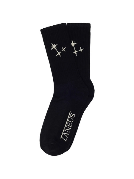  Laneus Star-embellishment Socks - Black 
